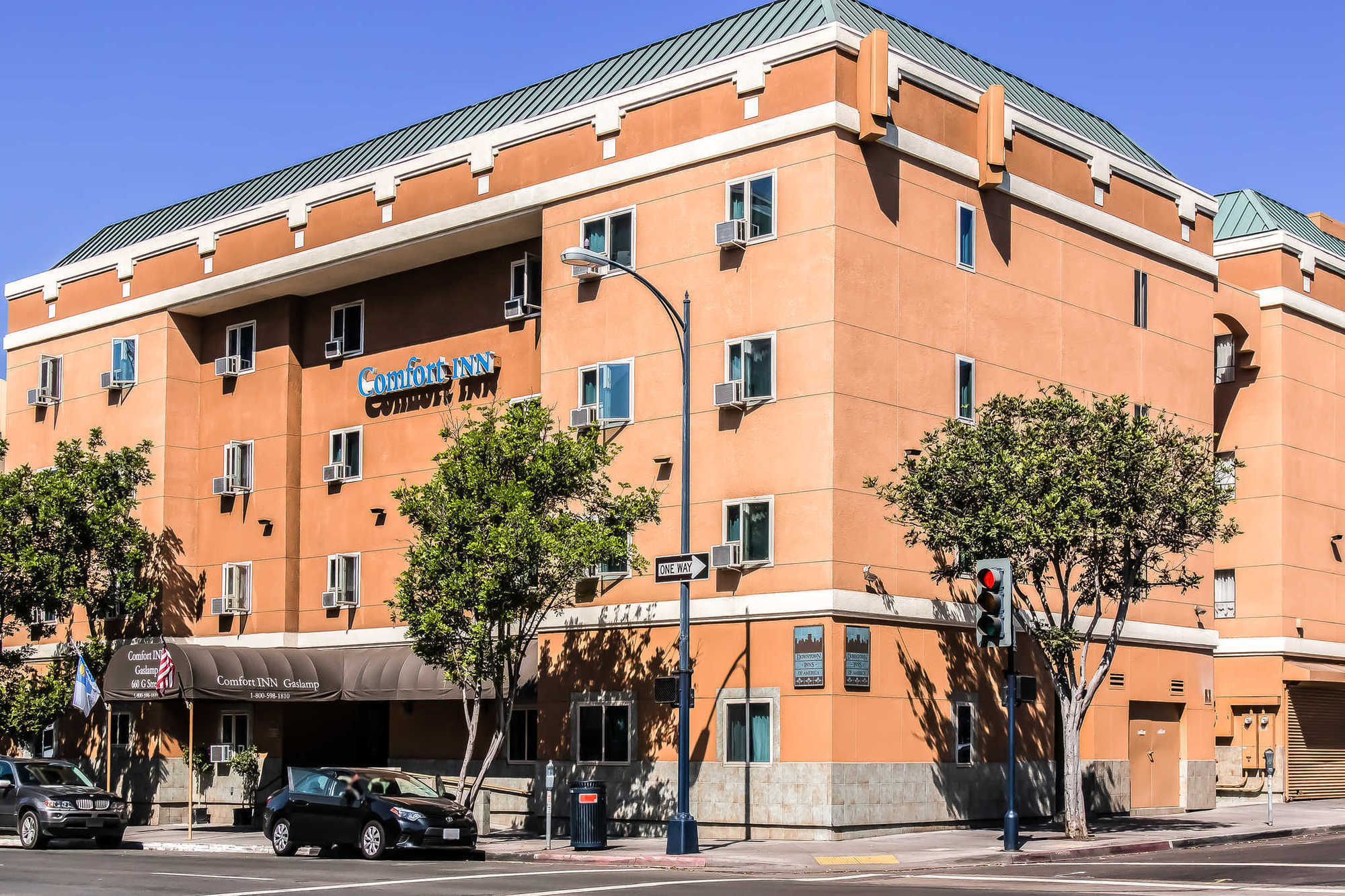 Comfort Inn Gaslamp Convention Center Сан-Диего Экстерьер фото